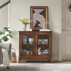 Bahut et buffets, Meuble de rangement d'appoint, console patinée pour entrée, salon, chambre, cuisine