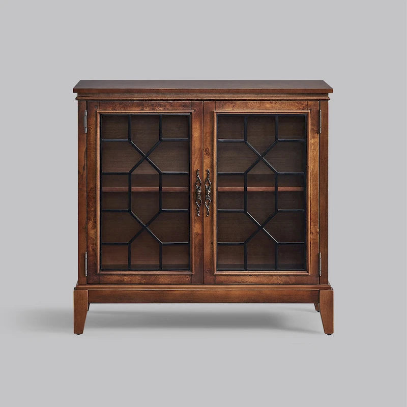 Bahut et buffets, Meuble de rangement d'appoint, console patinée pour entrée, salon, chambre, cuisine