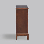 Bahut et buffets, Meuble de rangement d'appoint, console patinée pour entrée, salon, chambre, cuisine