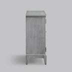 Bahut et buffets, Meuble de rangement d'appoint, console patinée pour entrée, salon, chambre, cuisine