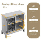 Bahut et buffets, Meuble de rangement d'appoint, console patinée pour entrée, salon, chambre, cuisine