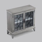 Bahut et buffets, Meuble de rangement d'appoint, console patinée pour entrée, salon, chambre, cuisine