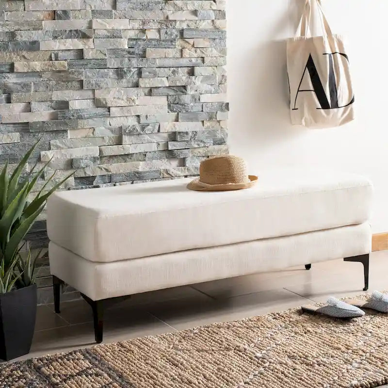 Banc rectangulaire Roena - 48 x 18 x 18 - 48 La. x 18 P x 18 H