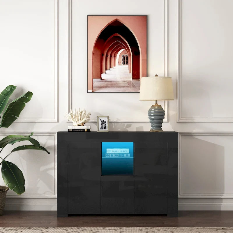 Étagère de cuisine murale en acier inoxydable - 48 x 12 pouces