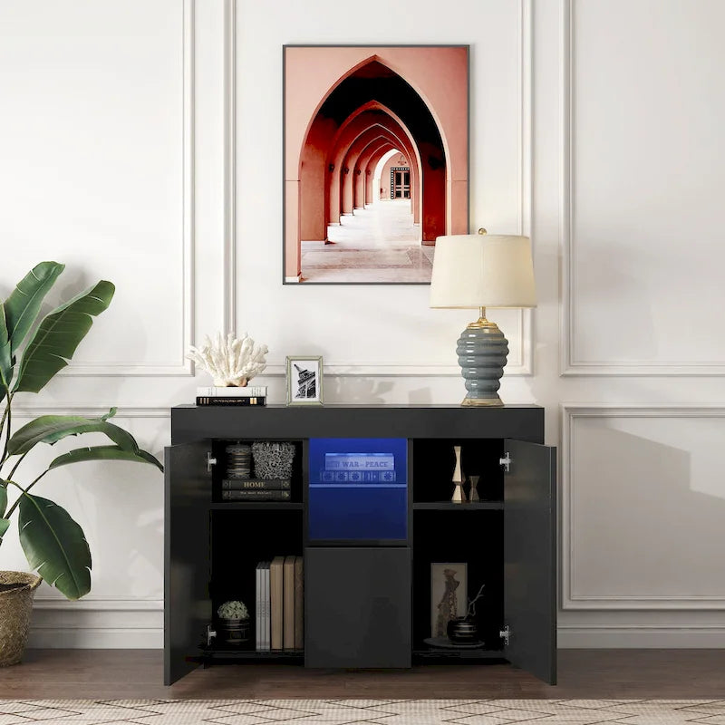 Étagère de cuisine murale en acier inoxydable - 48 x 12 pouces