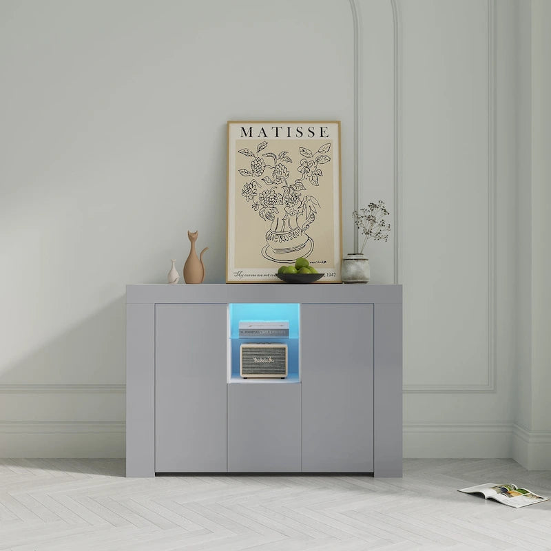 Étagère de cuisine murale en acier inoxydable - 48 x 12 pouces