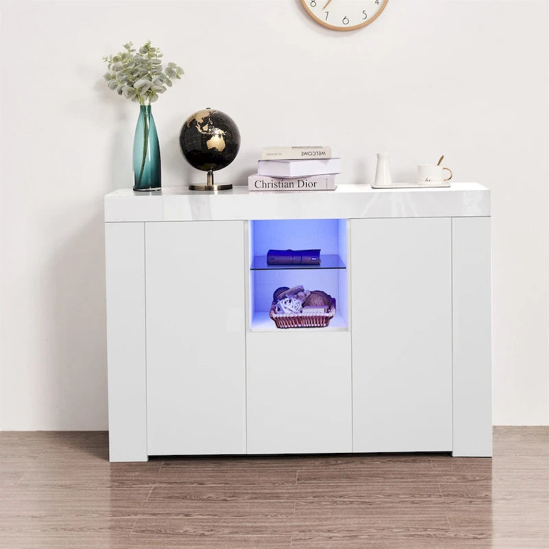 Étagère de cuisine murale en acier inoxydable - 48 x 12 pouces