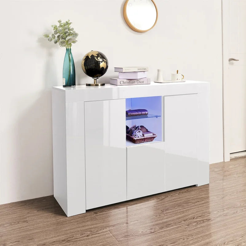 Étagère de cuisine murale en acier inoxydable - 48 x 12 pouces