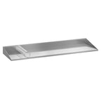 Étagère de rangement de cuisine murale en acier inoxydable – 48 x 12 pouces