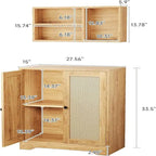Bahut à 2 portes - 15P x 27,56L x 47,24H