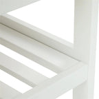 Banc à chaussures en bois - 34P x 83,5L x 40H
