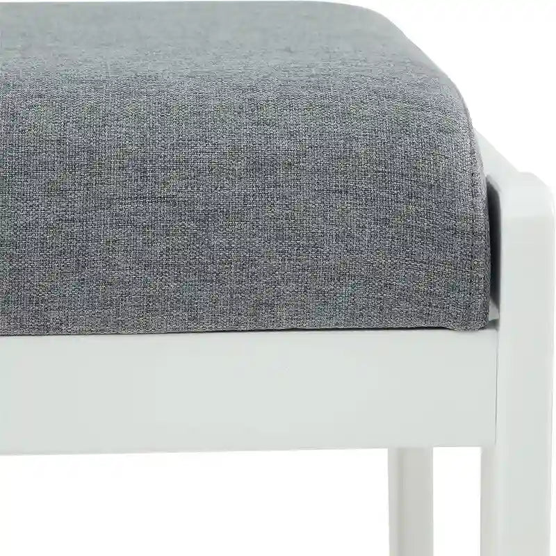 Banc à chaussures en bois - 34P x 83,5L x 40H