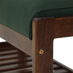 Banc à chaussures en bois - 34P x 83,5L x 40H