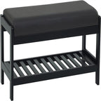 Banc à chaussures en bois - 34P x 83,5L x 40H