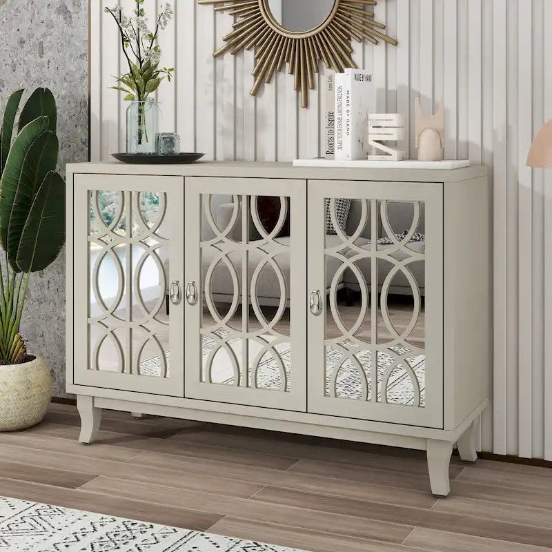 Banc de rangement Rhyson Blanc