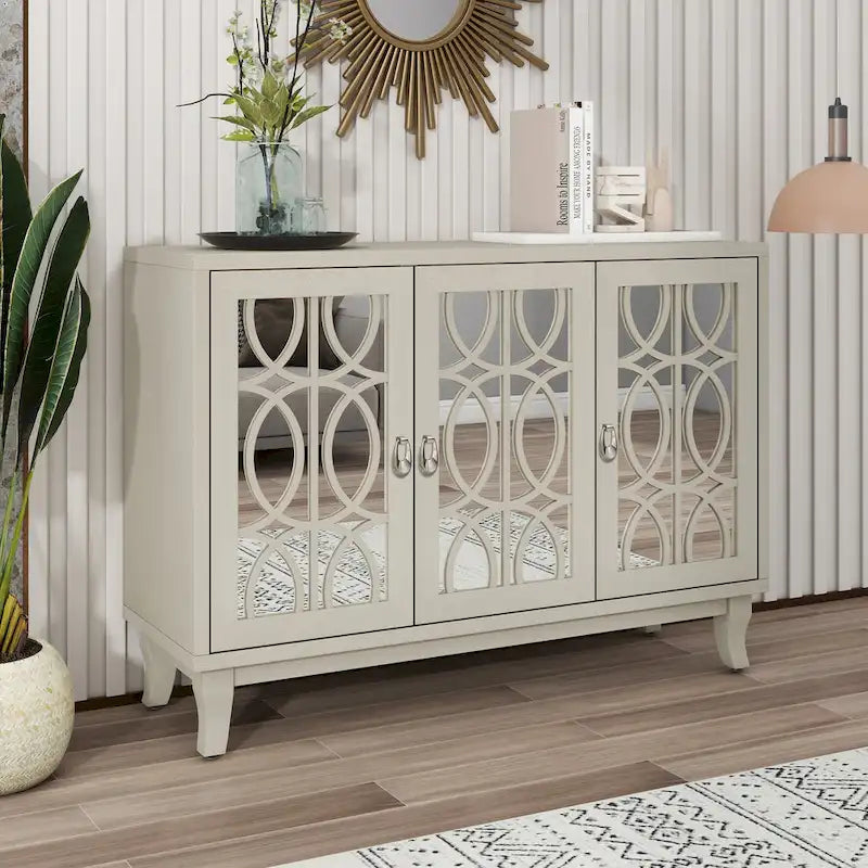 Banc de rangement Rhyson Blanc