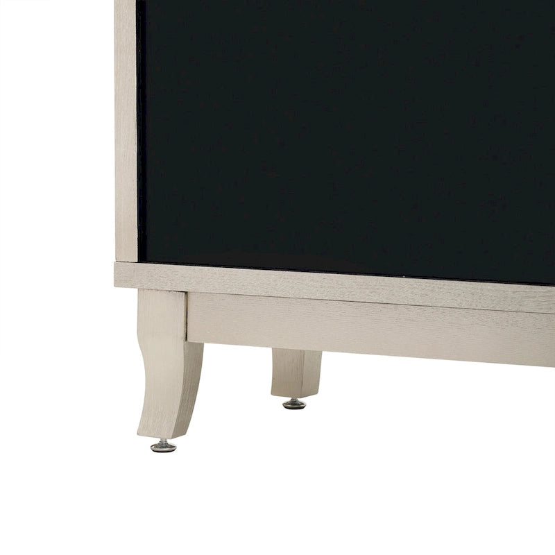 Banc de rangement Rhyson Blanc