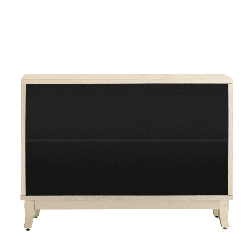 Banc de rangement Rhyson Blanc