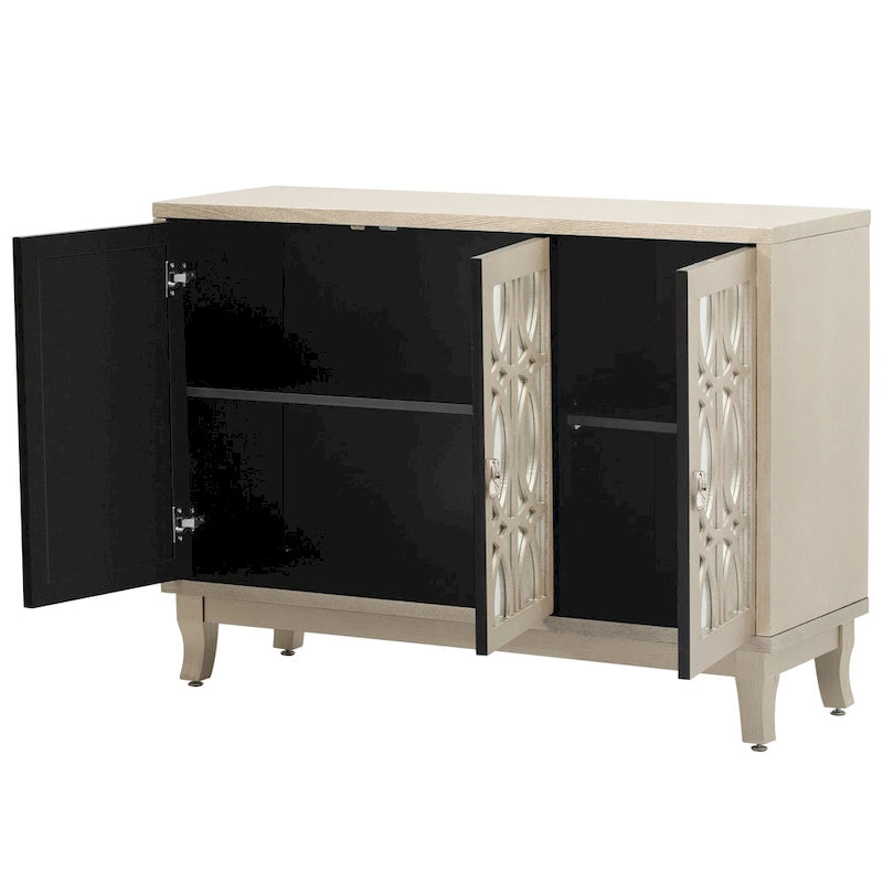 Banc de rangement Rhyson Blanc