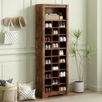 Meuble console élégant à 30 casiers à chaussures