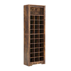 Meuble console élégant à 30 casiers à chaussures