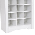 Meuble console élégant à 30 casiers à chaussures