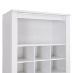 Meuble console élégant à 30 casiers à chaussures
