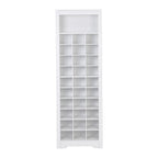 Meuble console élégant à 30 casiers à chaussures