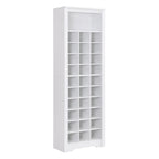 Meuble console élégant à 30 casiers à chaussures