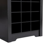 Meuble console élégant à 30 casiers à chaussures