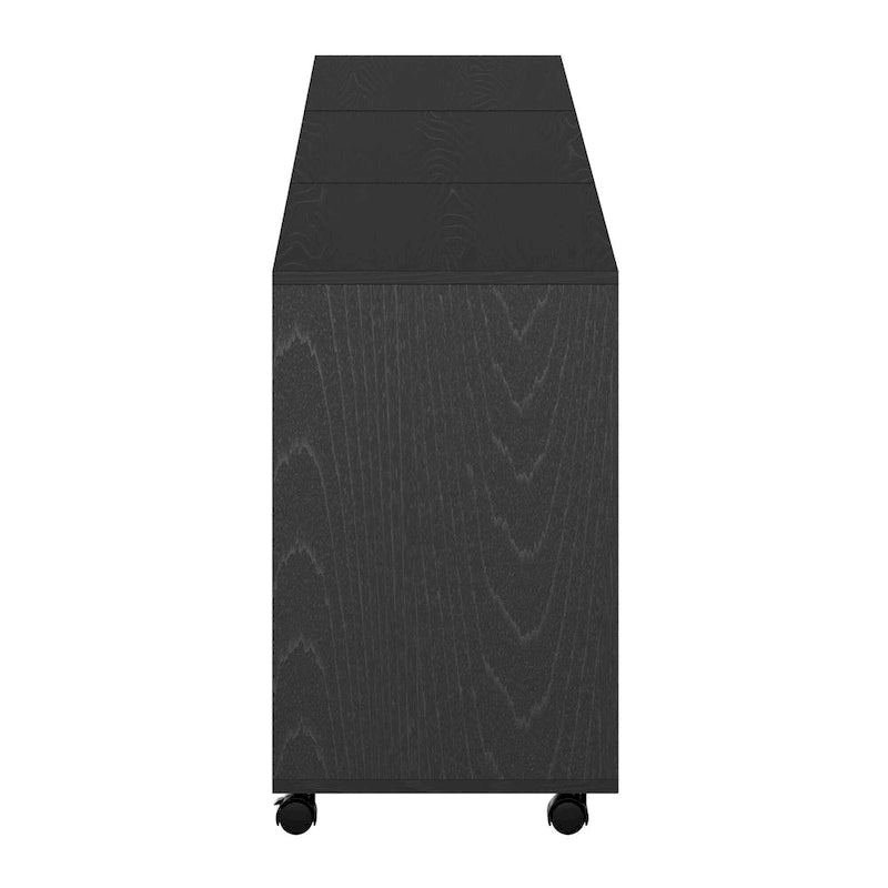 Armoire avec tiroir classeur, noir