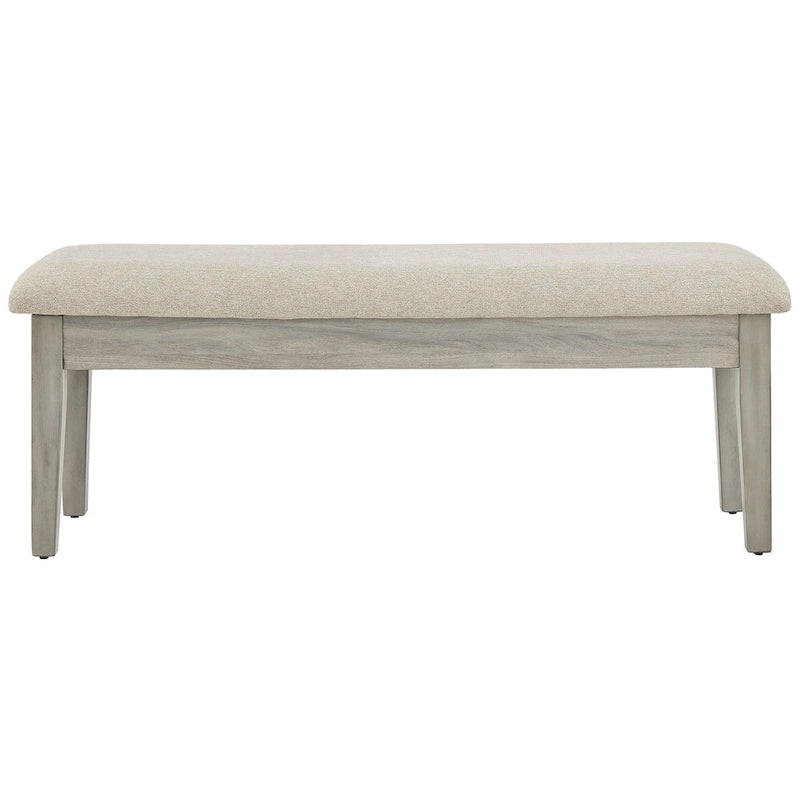 Banc de rangement capitonné - 122 cm (L) x 38 cm (P) x 48 cm (H)