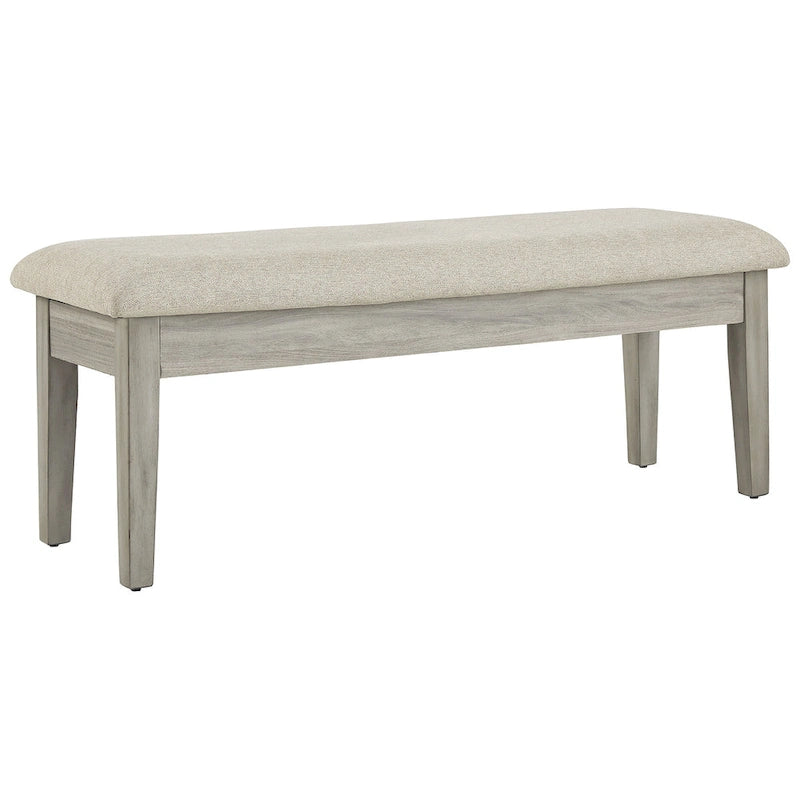 Banc de rangement capitonné - 122 cm (L) x 38 cm (P) x 48 cm (H)