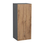 Meuble haut mural 12 x 36 - Porte simple - Gris - 12 x 36 x 12