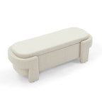 Banc Rembourré avec Grand Espace de RangementBancs Ottomans de Rangement Modernes, pour le Salon, l'Entrée et la Chambre à Coucher