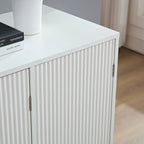 Bahut/Buffet moderne texturé ondulé avec 3 portes