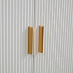 Bahut/Buffet moderne texturé ondulé avec 3 portes