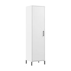 Meuble de Rangement Étroit Essence avec Porte