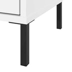 Meuble de Rangement Étroit Essence avec Porte